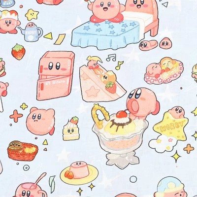 การ์ตูน Kirby 100 ผ้าฝ้ายผ้าเย - Textile For Sewing บทวิจารณ์และราคา