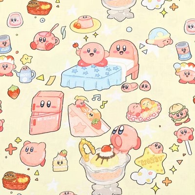 การ์ตูน Kirby 100 ผ้าฝ้ายผ้าเย - Textile For Sewing บทวิจารณ์และราคา