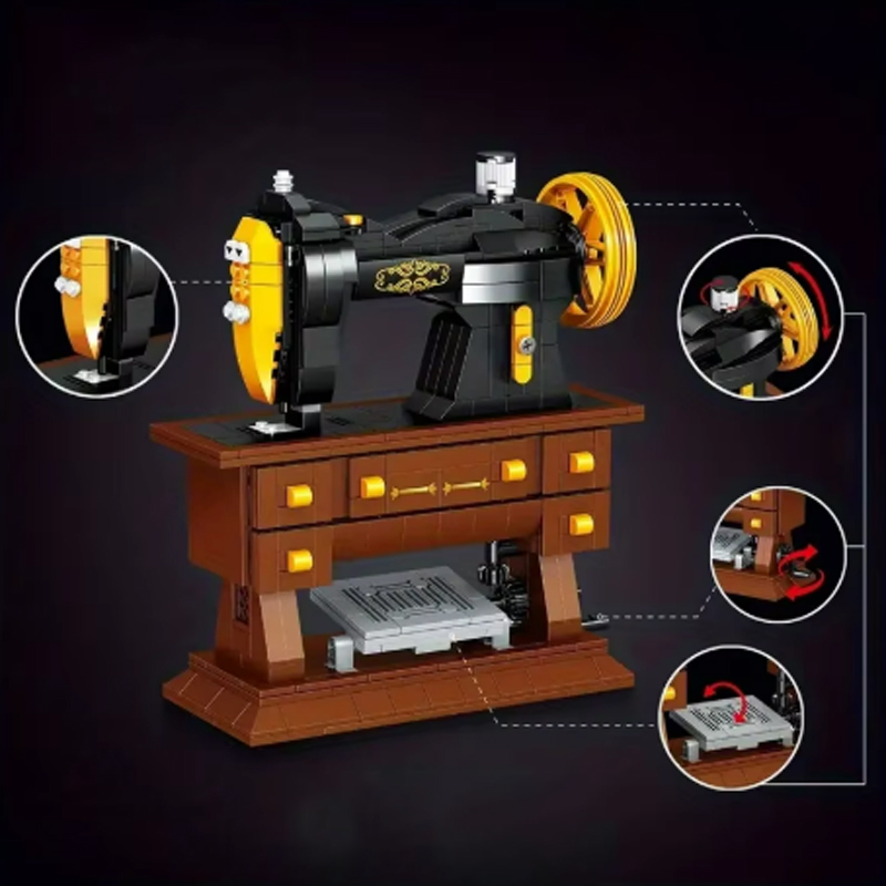 โมเดลวิวถนนในเมือง ชุดตัวต่อ M - Sewing Technology บทวิจารณ์และราคา