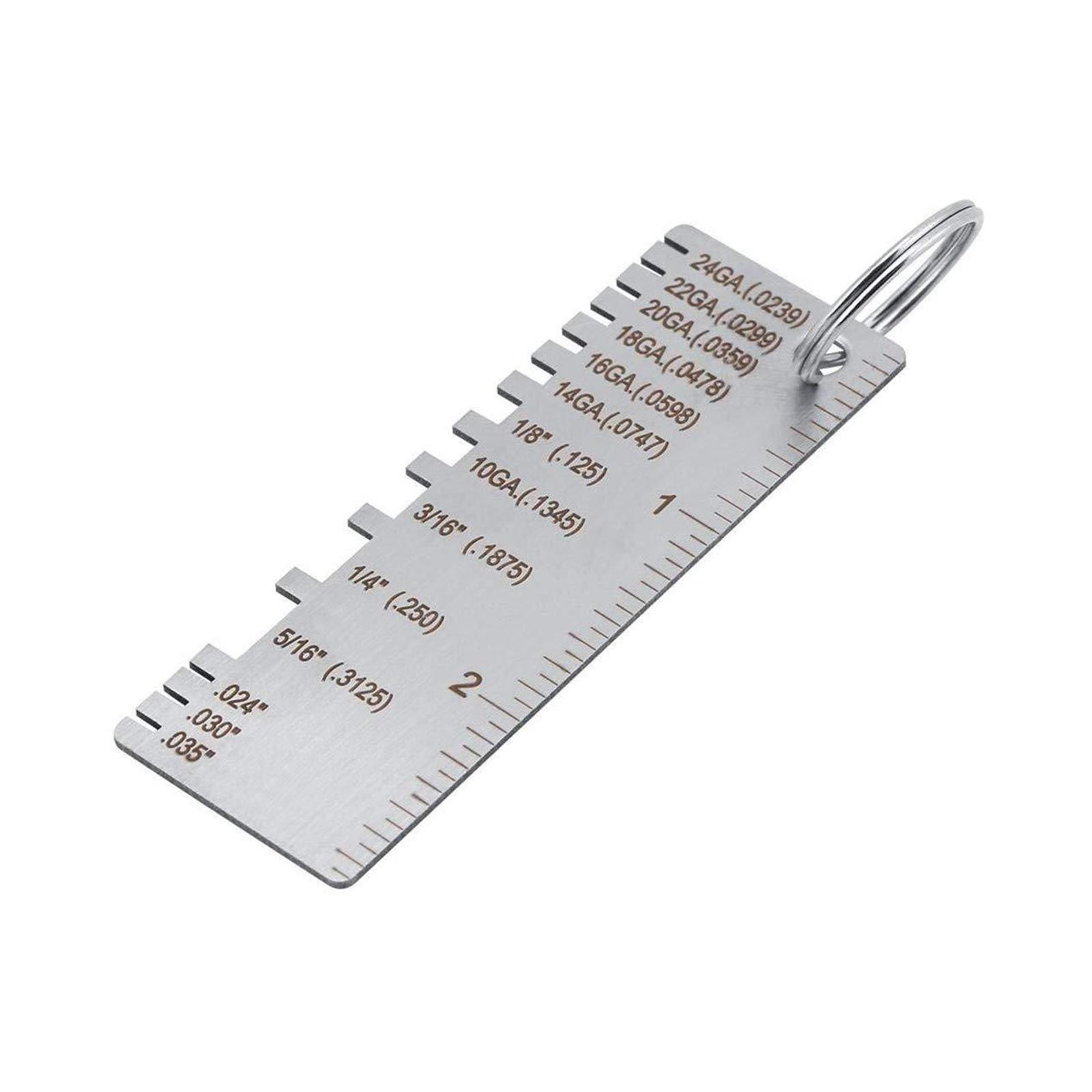 เครื่องวัดความหนาของวัสดุเชื่อ - Seam Gauge Metal บทวิจารณ์และราคา