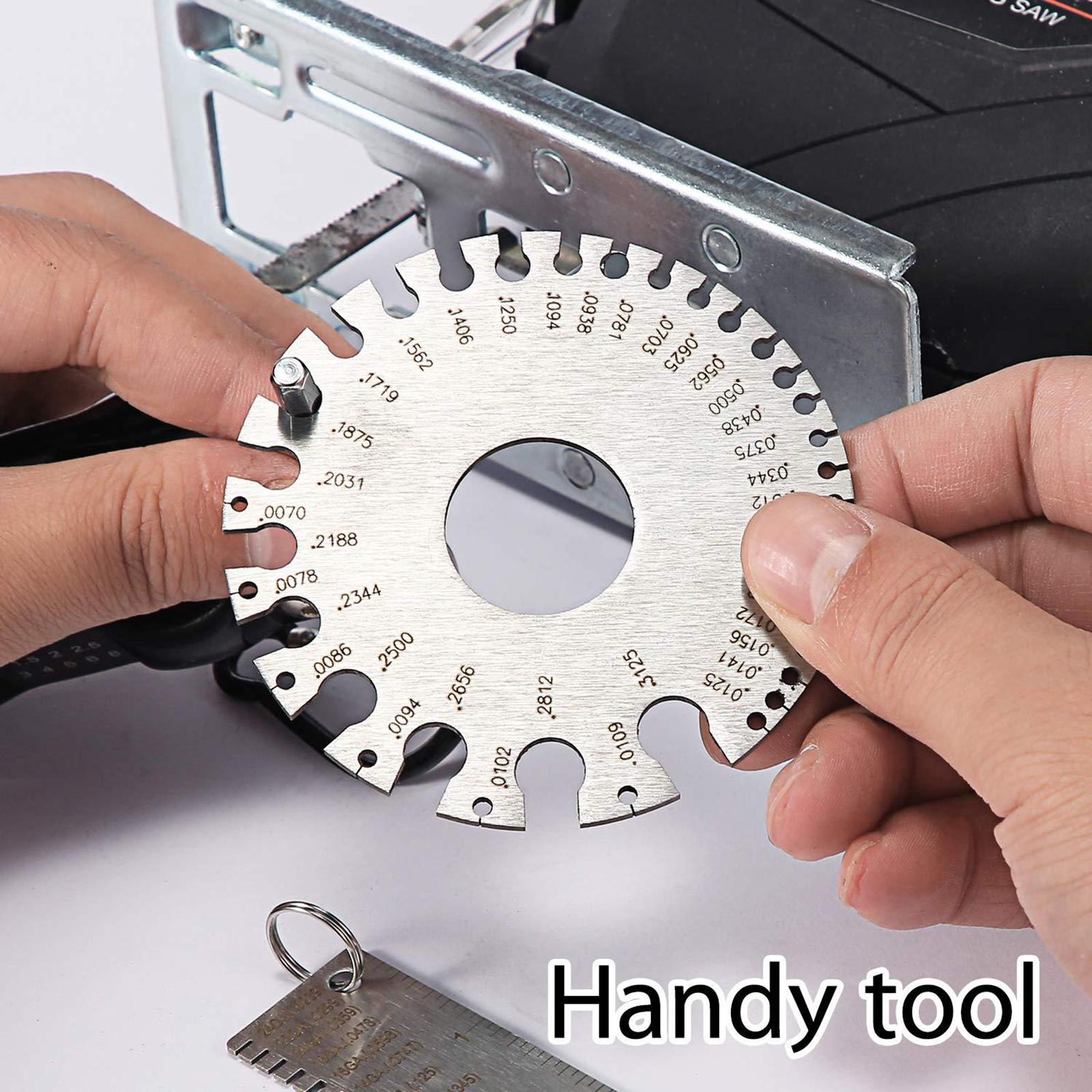 เครื่องวัดความหนาของวัสดุเชื่อ - Seam Gauge Metal บทวิจารณ์และราคา