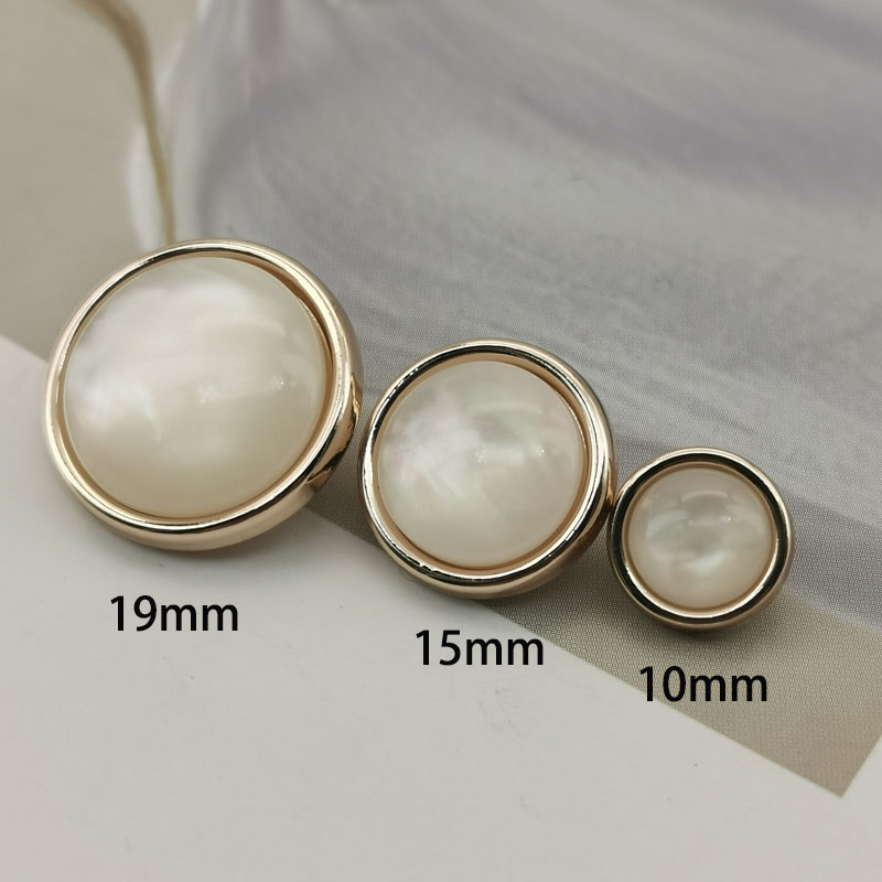 กระดุมโลหะมุกสี10/15/19มม. สำห - Button Hole Cutter บทวิจารณ์และราคา