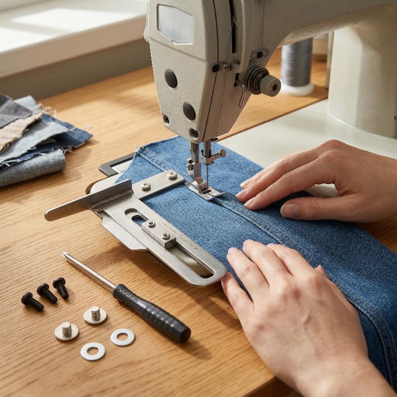 ชุดตีนผีเย็บซิกแซกแบบสามเข็มห้ - Textile For Sewing บทวิจารณ์และราคา
